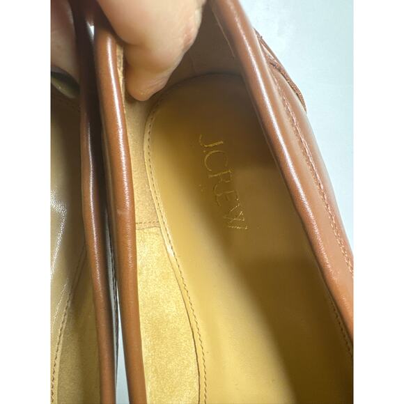 J.Crew Classic Bit Vegan Leather Loafer in Antique Oak Brown, US 8 - Picture 4 of 7
